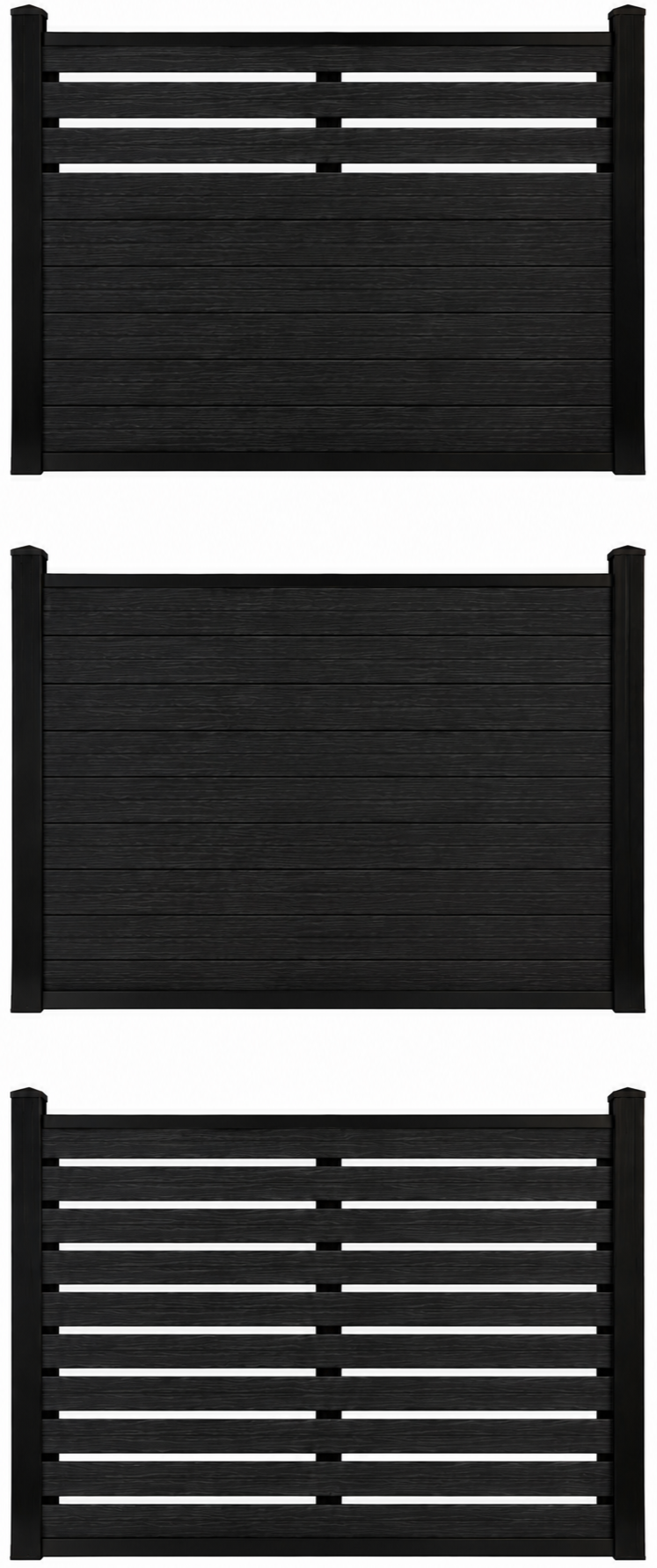 KOSYO WPC フェンス BLACK